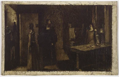 Krucifixet, ca 1887 (olja på duk)