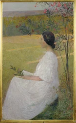 The Muse (målning på duk)