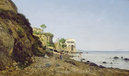 Seascape i Sorrento, 1859