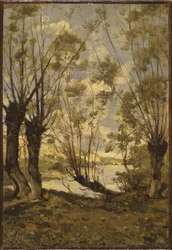 Willows on the banks of the Loire, 1893