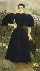 Porträtt av Madame M, 1895-1897