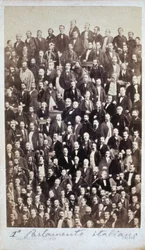 DET FÖRSTA ITALIENSKA PARLAMENTET 1861