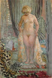 Naken kvinna
