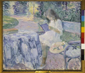The Reader (olja på duk)