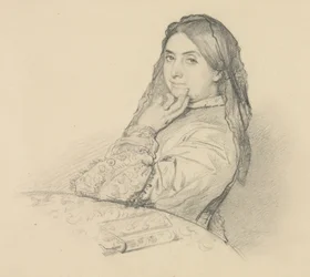 Porträtt av hans mor