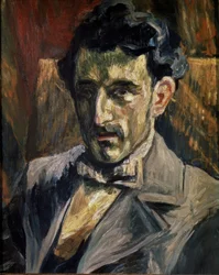 Porträtt av Maurice Ravel