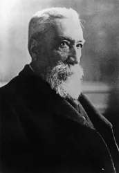 Anatole France (1844-1924) fransk författare, foto av Henri Manuel