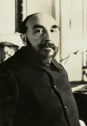Porträtt av Joseph Henri Boex dit J. , H. Rosny l Aine (foto)