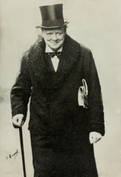 Porträtt av Winston Churchill (foto)