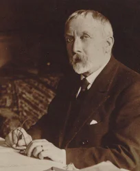 Porträtt av kompositören Gabriel Pierné 1863-1937, 1910.