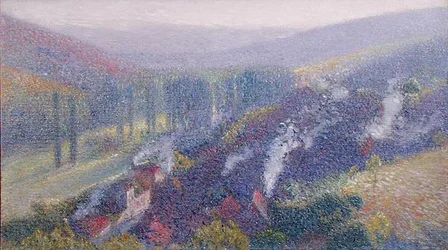 Labastide du Vert, ca 1930 (olja på duk)
