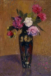 Vas med blommor, 1916