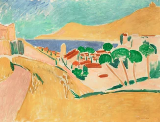 Collioure i augusti, ca 1911 (olja på duk)
