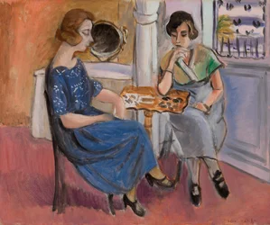 Domino-spelare (Les Joueuses de dominos)
