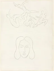 Hérodiade, Scène lV, plansch tretton från Poesies de Mallarmé