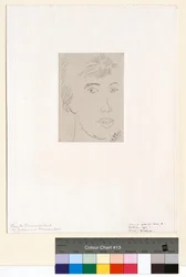 Josette Gris, trekvartsvy