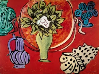 Stilleben med magnolia