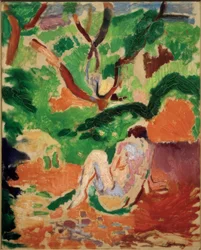 Naken i skogen