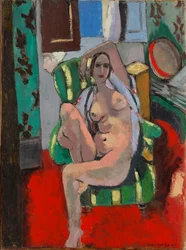 Odalisque med tamburin