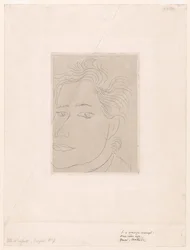 Outamaro, porträtt av Margot Matisse