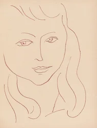Tallrik från "Visages