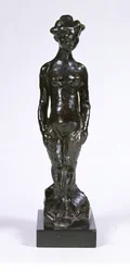Stående naken (Naken flicka) 1906 (brons) (se även 221064)