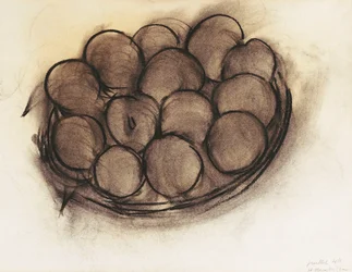 Stilleben av äpplen; Nature Morte aux Pommes
