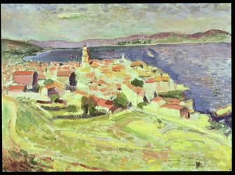 Utsikt över St Tropez