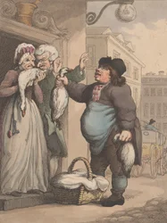Cries of London, nr 2: Köp min gås, min tjocka gås, 1 januari 1799.