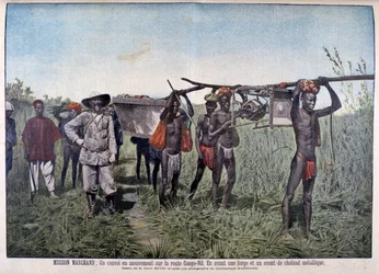 En konvoj på Marchandmissionen 1898, 1899