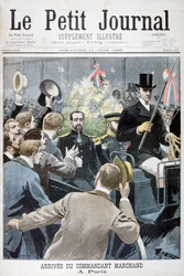Kommandant Marchands ankomst till Paris 1899