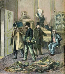 Inbrott i ett stort hotell i Paris