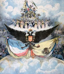 Firande på Operan i Paris för att hedra den fransk-ryska dubbla alliansen, 1893