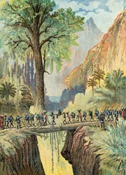 Charles Le Myre de Vilers och de franska kolonisatörerna,1895 (Illustration)