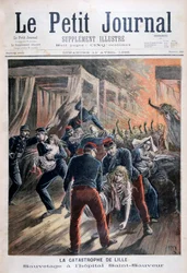 Katastrof på Saint-Sauveur sjukhus, Lille, Frankrike, 1896