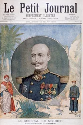 General de Négrier, generalinspektör för den franska armén, 1895