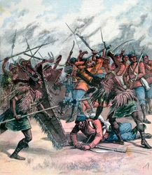Uppror i Manpur, Indien, 1891