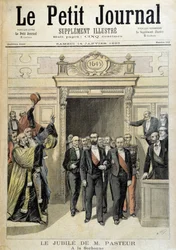 M. Pasteurs jubileum på Sorbonne - i "" Le Petite Journal"" av 1893-01-14