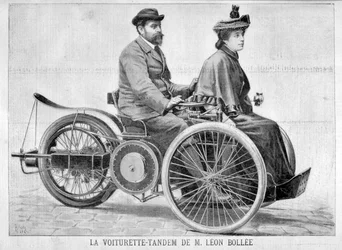 Leon Bollee Cart bil, 1896
