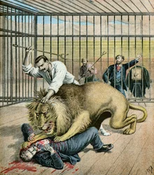 Leon Eysette vill bli fotograferad,1895 (Illustration)