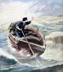 Förlorad till sjöss, 1891