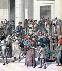 Palmsöndagen, Stilla veckan, Paris, 1891