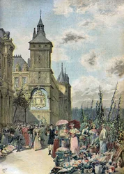 Blomstermarknaden i Paris