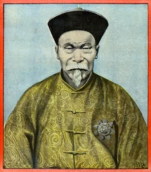 Porträtt av vicekungen Li Hung Chang