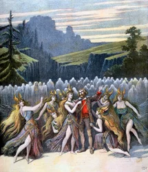 Vila i frid, föreställning på Théâtre de la Gaîté, 1894