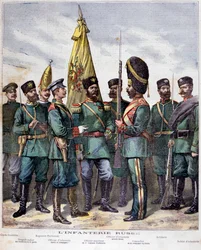 Ryskt infanteri, 1892