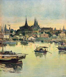 Utsikt över Bangkok