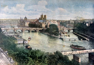 Utsikt över Paris, 1892