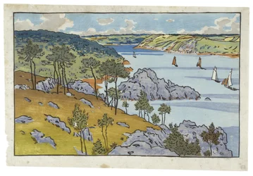 Munnen av Trieux vid Loguivy