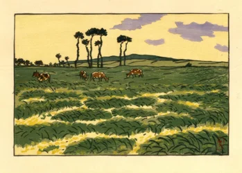 Kor på fältet Garde-Guérin (Saint-Briac)